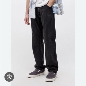 PacSun Men's Black Baggy Relaxed Jeans